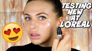 TESTING NEW AT LOREAL | DRUGSTORE FULL FACE FIRST IMPRESSIONS