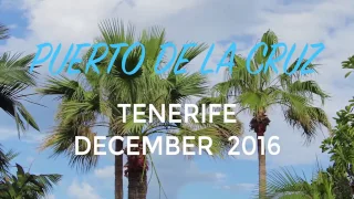 Puerto De La Cruz December 2016 Christmas & New Years