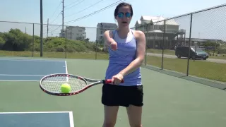 One-handed life hacks: Tennis serve
