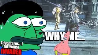 Dark Souls 3 PvP - Adventures Of The Worst Invader - Idiot Teammates Day