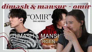 Dimash & Mansur Qudaibergen - 'Omir' Live Performance Reaction | Carmen Reacts