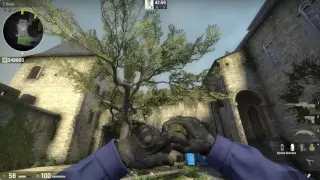 cobblestone smoke to block off dropdown site of B platform