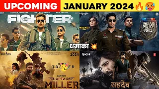 15 Upcoming Movies And Web Series In JANUARY 2024 (Hindi) ||Upcoming Bollywood & South Indian Films