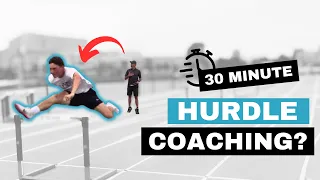 Can I Coach This Hurdler in 30 Minutes? | Hurdle Technique for a High School Hurdler