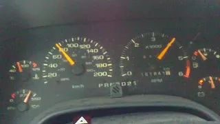 1995 Chevrolet Blazer S10 0-100 km/h acceleration