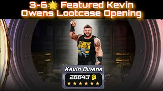 WWE Mayhem 6 Star Featured Kevin Owens Lootcase Opening 😱😱• MR Mayhemer YT • WWE Mayhem #wwemayhem