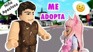 😂Me Adopta un papá extraño en Brookhaven😆/Roblox