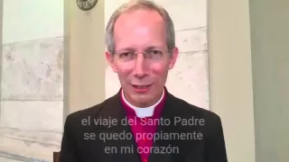 Mons. Guido MARINI Saluda a Paraguayos desde Roma