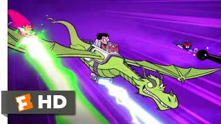 Teen Titans GO! to the Movies (2018) - Fighting A Giant Robot Scene (10/10) | Movieclips