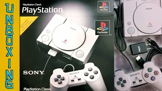 UNBOXING! Playstation Classic - PS1 Mini - 20 Classic Games