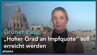 Italien: Schaltgespräch mit ARD-Korrespondentin Anja Miller