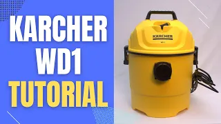 Karcher WD1 Training Video | Car Clean | Interior Cleaning | Deep Cleaning | Full Details