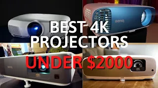 THE BEST 4K PROJECTORS UNDER $2000 ΙΝ 2023!