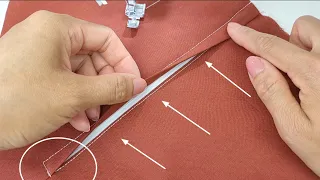 📌 The Secret of Sewing Hidden Zipper that you probably don't know | Sewing Tips and Tricks