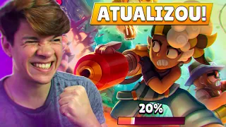 ATUALIZOU! JOGUEI na minha conta a NOVA ATUALIZAÇÃO do Brawl Stars