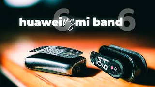 Temos uma vencedora - Huawei Band 6 vs Xiaomi Mi Band 6