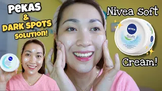 SKIN WHITENING SOLUTION: PAANO MAS MAGIGING EFFECTIVE ANG NIVEA SOFT CREAM FOR PEKAS & DARKSPOTS?