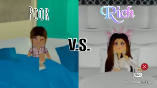 Poor V.S. Rich Morning Routine || Royale High