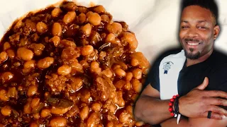 BEEFY BAKED BEANS RECIPE!!!