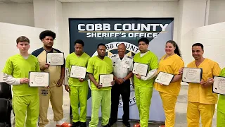 11 offenders complete GED program at Cobb County Detention Center