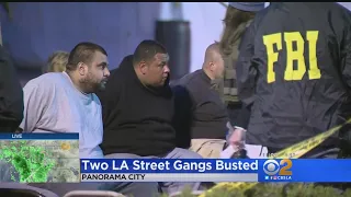 36 Gang Members From 2 Violent Gangs Arrested In FBI-LAPD Raid