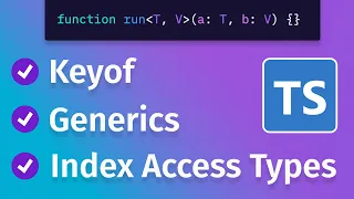 Typescript - Generics, Index Access Types, Keyof на простом примере