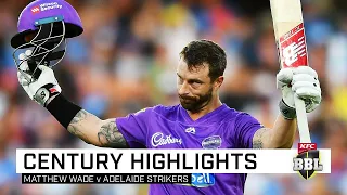 Wonder Wade annihilates Strikers in maiden BBL ton