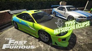 Let's Build 1995 Mitsubishi Eclipse of Fast & Furious in GTA Online || HARFZ Tech