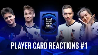 IEM SC2 Katowice 2023 - Player Card Reactions #1 - Spirit, Elazer, Harstem, Scarlett