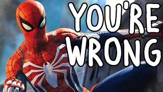 You're wrong about Spider-Man PS4