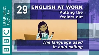 Making a cold call - 29 - Need to make a call? English at Work shows you how