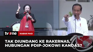 Jokowi Tak Diundang Ke Rakernas PDIP, Ada Apa? | Kabar Pagi tvOne