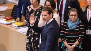 Autriche : renversé, le chancelier Kurz quitte le parlement | AFP Images