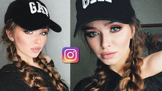 INSTAGRAM MAKEUP! Instagram Baddie Makeup Tutorial  | Яна Русая