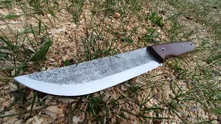 Making a Skinning Knife from a metal saw