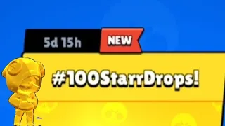 100 Free StarrDrops!?!?!!?! BrawlStars