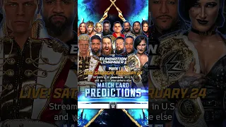 WWE Elimination Chamber 2024 - Early Card #shorts #short #wwe #bevelock #wwechamber