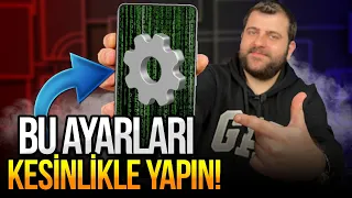 Android telefonlarda yapılması gereken geliştirici seçenekleri!