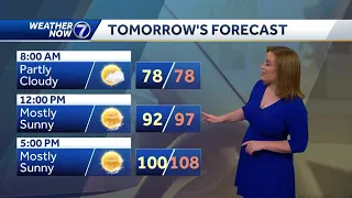 Monday, July 4 night weather forecast