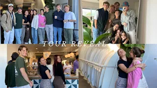 circuit rider vlog ♡// tour reveal + first latin greenhouse !!!!