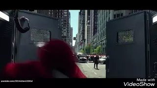 Spiderman vs Rhino - The amazing spiderman 2 ( 2014) "Movies HD"
