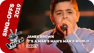 James Brown - It's A Man's Man's Man's World (Davit) | Sing-Offs | The Voice Kids 2019 | SAT.1