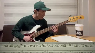 Level 42 - Love Games Bassline Cover (With Tab)