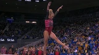 Highlight: Abby Paulson's perfect score on beam against UCLA