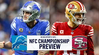 2024 NFC Championship EARLY PREVIEW: Lions vs 49ers | CBS Sports