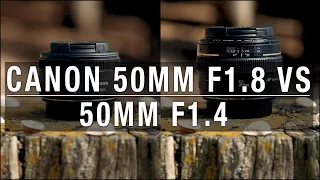 Canon 50mm f1.8 vs 50mm f1.4 - Is it worth the extra money?