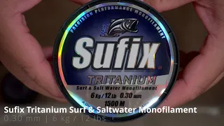 Sufix Tritanium Surf & Saltwater Monofilament Review