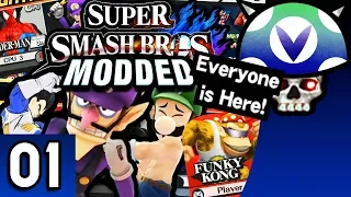 [Vinesauce] Joel - Super Smash Bros WiiU Modded ( Part 1 )