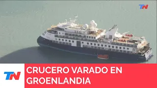 CRUCERO VARADO EN GROENLANDIA I La ayuda recién llegaría el viernes