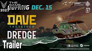 Dave the Diver Dredge Official Reveal Trailer The Game Awards 2023